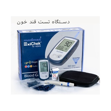 دستگاه تست قند خون اکسی چک با 25 نوار