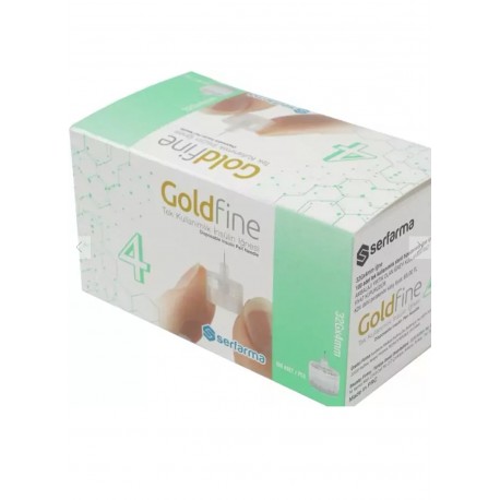 سر سوزن انسولین گلدفاین شماره 4 بسته 100 عددی