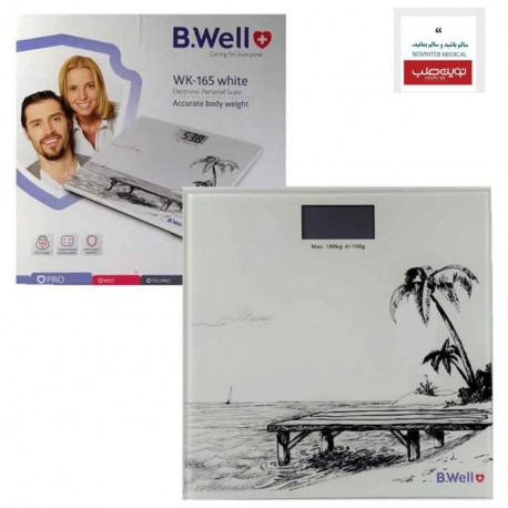 ترازو دیجیتال بی ول WK165 B/W